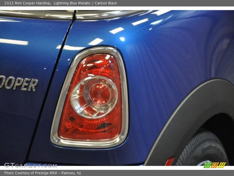 Lightning Blue Metallic / Carbon Black 2013 Mini Cooper Hardtop