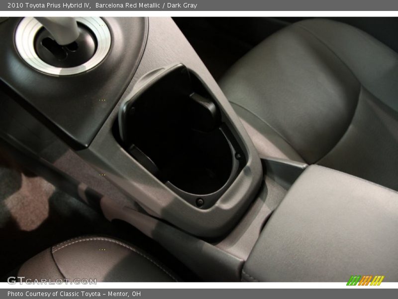 Barcelona Red Metallic / Dark Gray 2010 Toyota Prius Hybrid IV