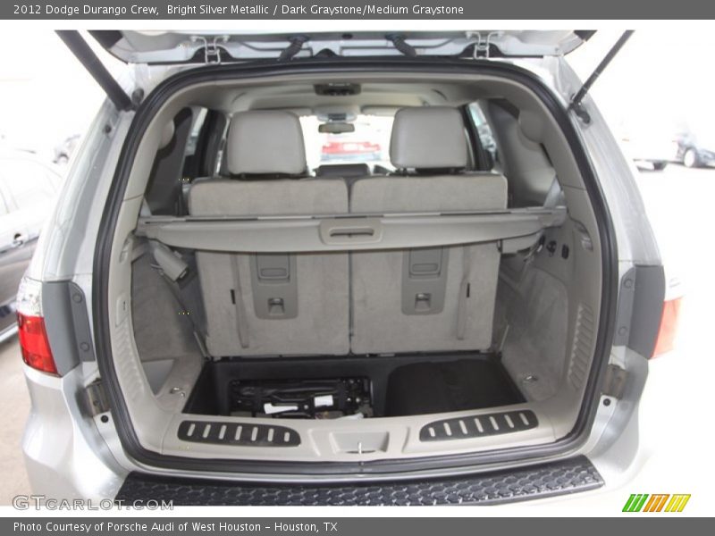 Bright Silver Metallic / Dark Graystone/Medium Graystone 2012 Dodge Durango Crew