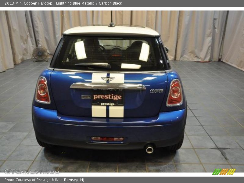 Lightning Blue Metallic / Carbon Black 2013 Mini Cooper Hardtop