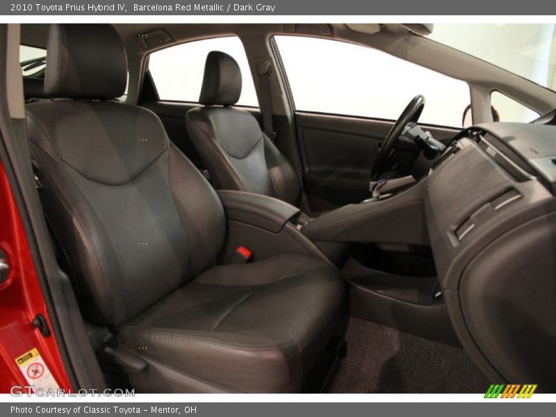 Barcelona Red Metallic / Dark Gray 2010 Toyota Prius Hybrid IV