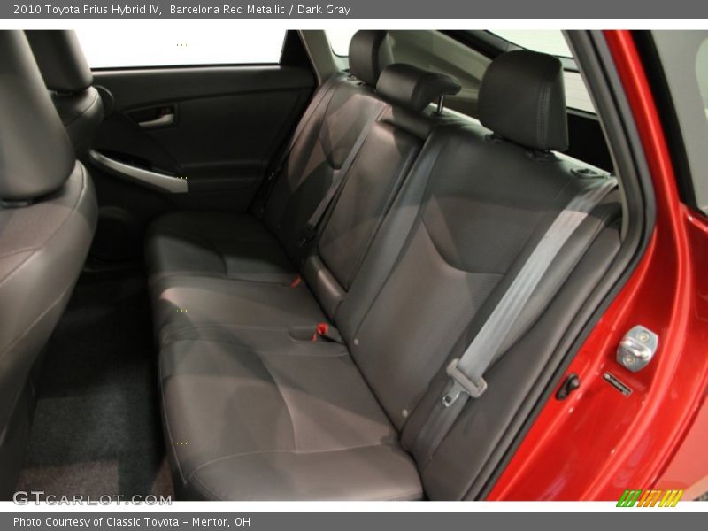 Barcelona Red Metallic / Dark Gray 2010 Toyota Prius Hybrid IV
