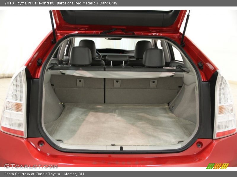 Barcelona Red Metallic / Dark Gray 2010 Toyota Prius Hybrid IV