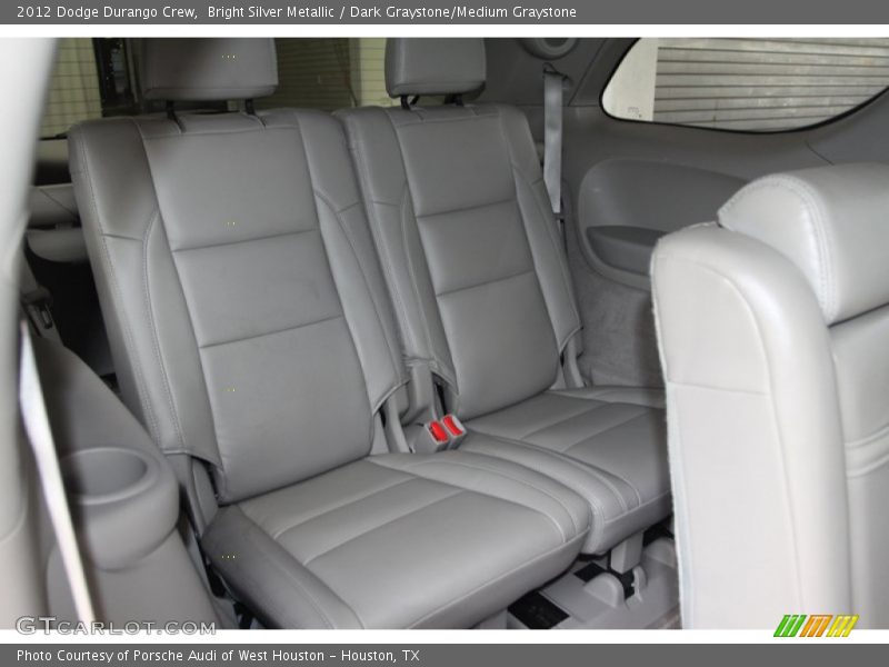 Bright Silver Metallic / Dark Graystone/Medium Graystone 2012 Dodge Durango Crew