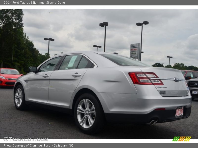Ingot Silver / Dune 2014 Ford Taurus SEL