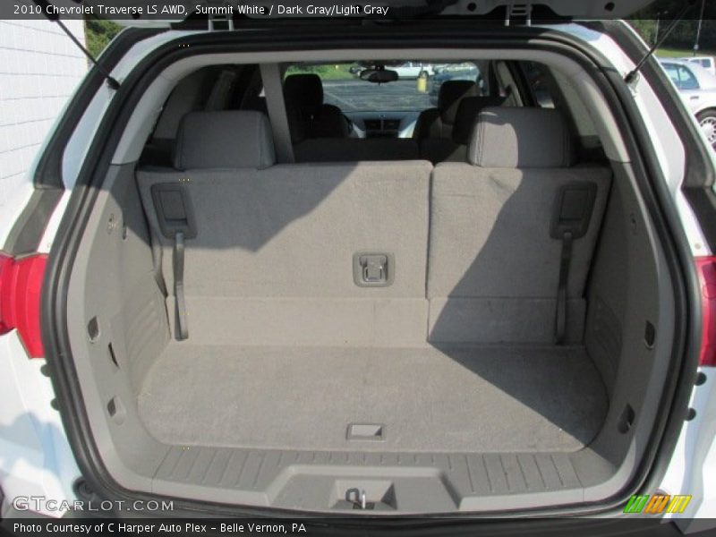 Summit White / Dark Gray/Light Gray 2010 Chevrolet Traverse LS AWD
