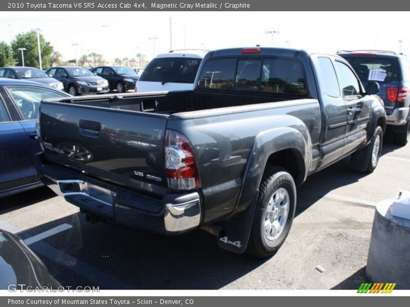 Magnetic Gray Metallic / Graphite 2010 Toyota Tacoma V6 SR5 Access Cab 4x4