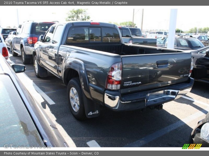 Magnetic Gray Metallic / Graphite 2010 Toyota Tacoma V6 SR5 Access Cab 4x4