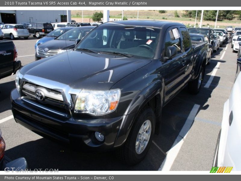 Magnetic Gray Metallic / Graphite 2010 Toyota Tacoma V6 SR5 Access Cab 4x4