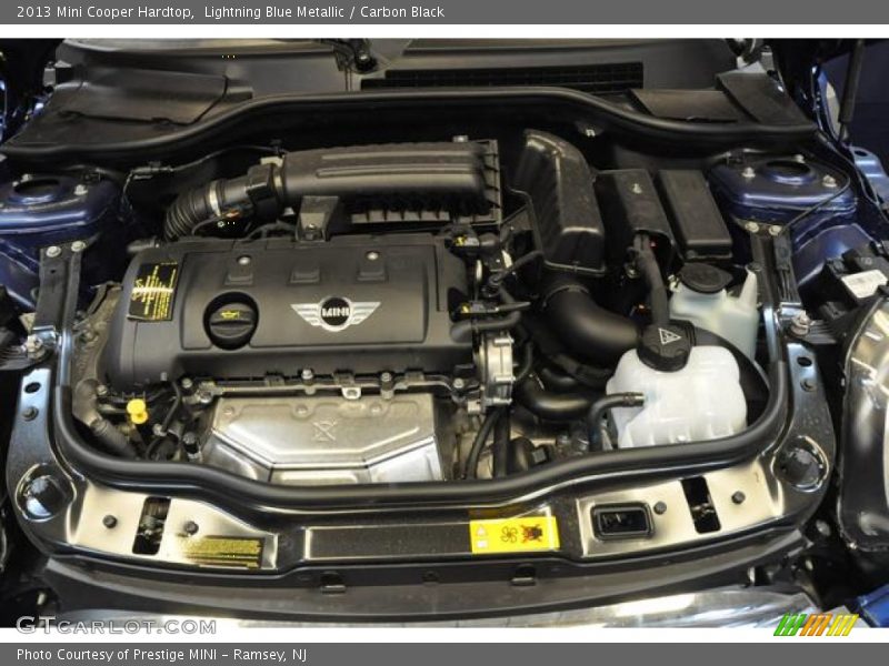 Lightning Blue Metallic / Carbon Black 2013 Mini Cooper Hardtop