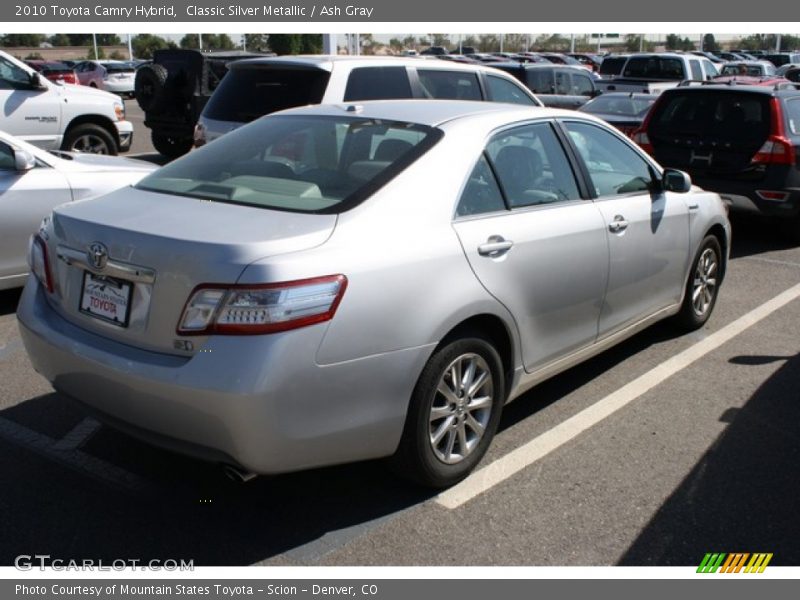 Classic Silver Metallic / Ash Gray 2010 Toyota Camry Hybrid