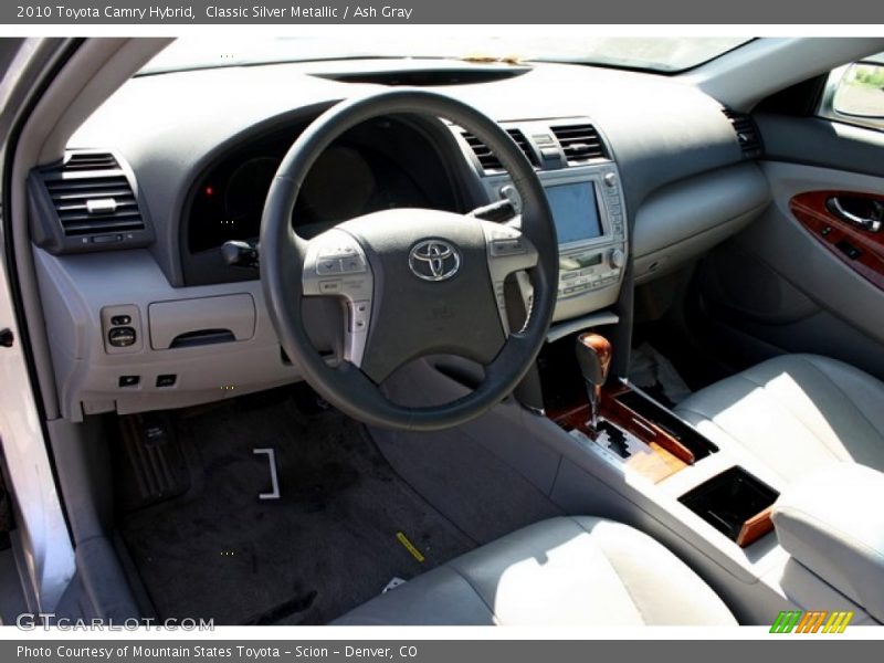 Classic Silver Metallic / Ash Gray 2010 Toyota Camry Hybrid