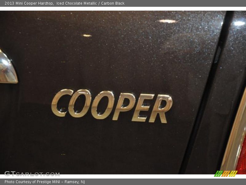 Iced Chocolate Metallic / Carbon Black 2013 Mini Cooper Hardtop