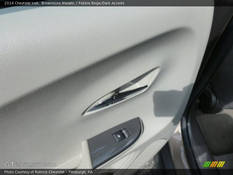 Brownstone Metallic / Pebble Beige/Dark Accents 2014 Chevrolet Volt