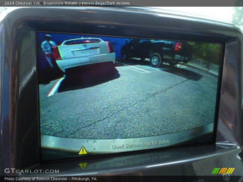 Brownstone Metallic / Pebble Beige/Dark Accents 2014 Chevrolet Volt