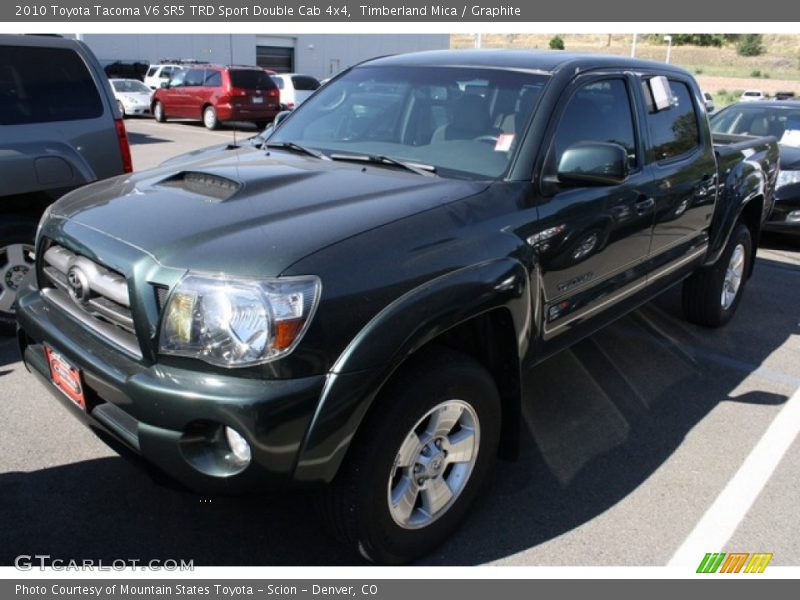 Timberland Mica / Graphite 2010 Toyota Tacoma V6 SR5 TRD Sport Double Cab 4x4