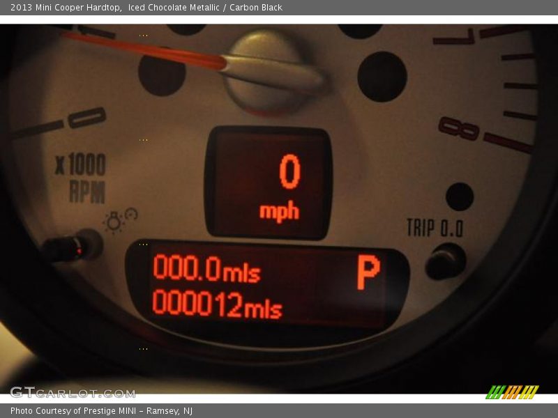 Iced Chocolate Metallic / Carbon Black 2013 Mini Cooper Hardtop