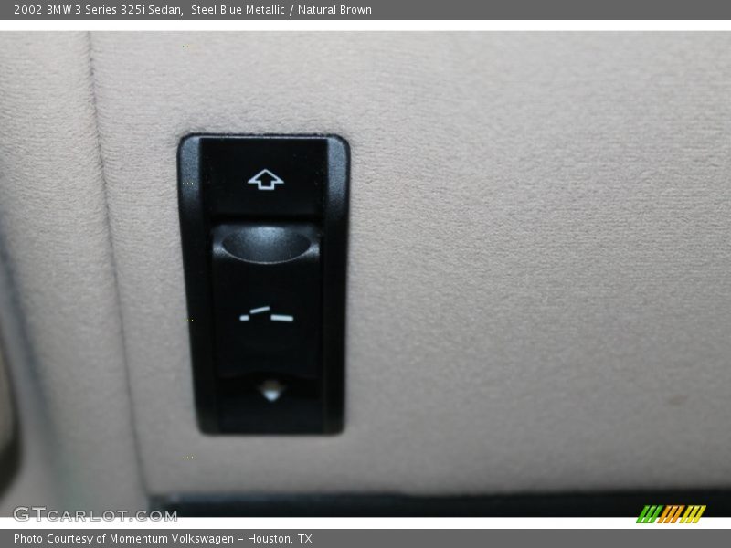 Steel Blue Metallic / Natural Brown 2002 BMW 3 Series 325i Sedan