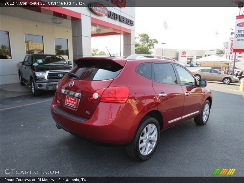 Cayenne Red / Black 2012 Nissan Rogue SL