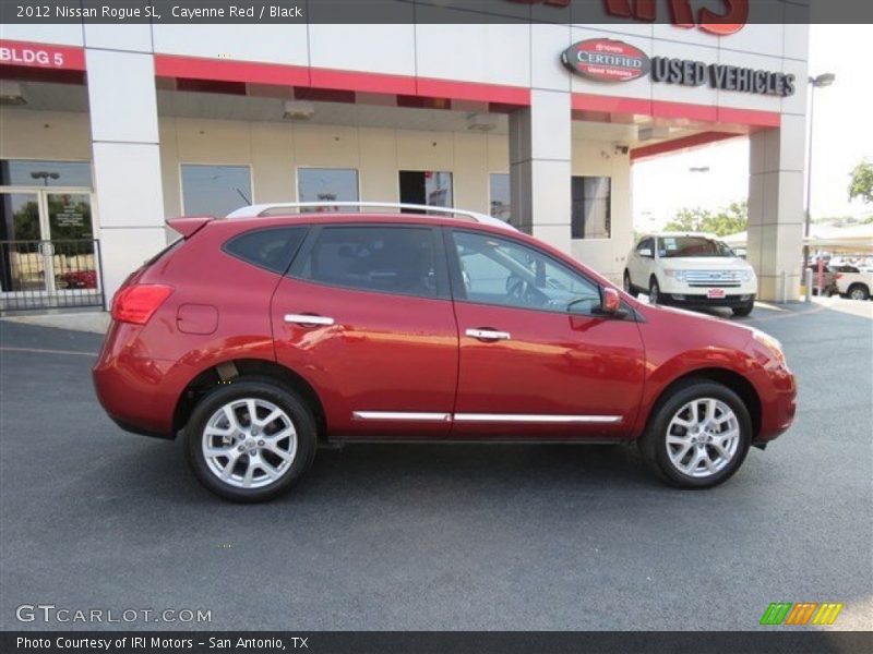 Cayenne Red / Black 2012 Nissan Rogue SL