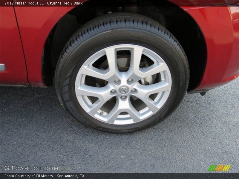 Cayenne Red / Black 2012 Nissan Rogue SL