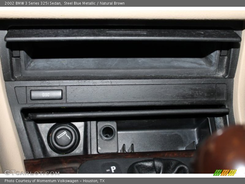Steel Blue Metallic / Natural Brown 2002 BMW 3 Series 325i Sedan