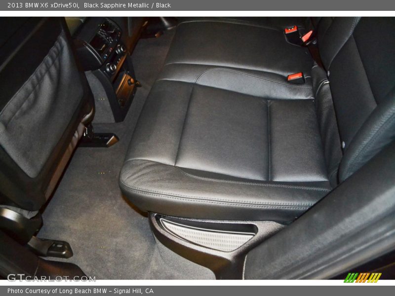 Black Sapphire Metallic / Black 2013 BMW X6 xDrive50i