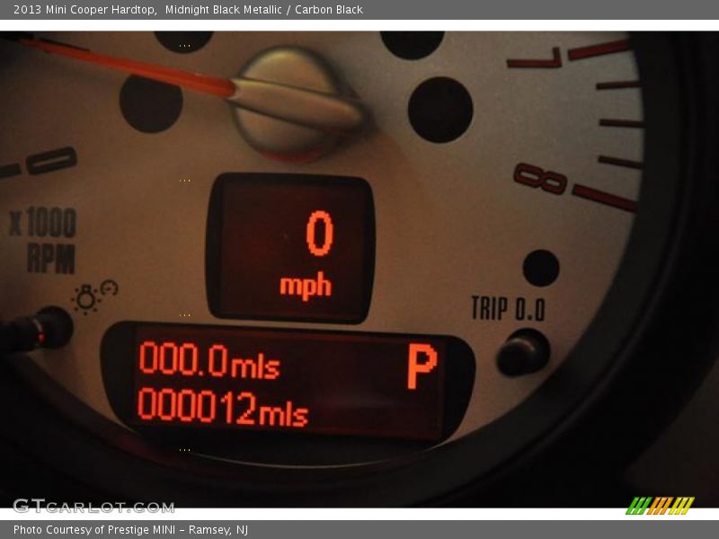 Midnight Black Metallic / Carbon Black 2013 Mini Cooper Hardtop