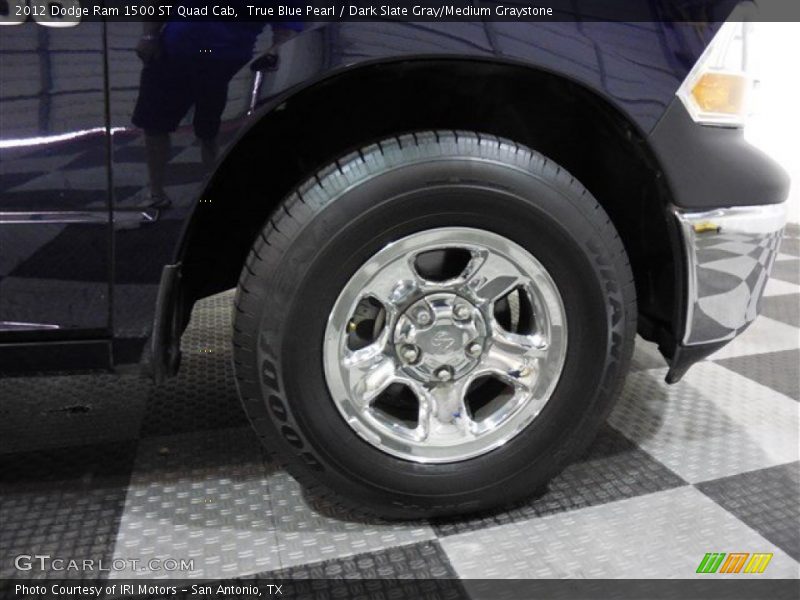 True Blue Pearl / Dark Slate Gray/Medium Graystone 2012 Dodge Ram 1500 ST Quad Cab