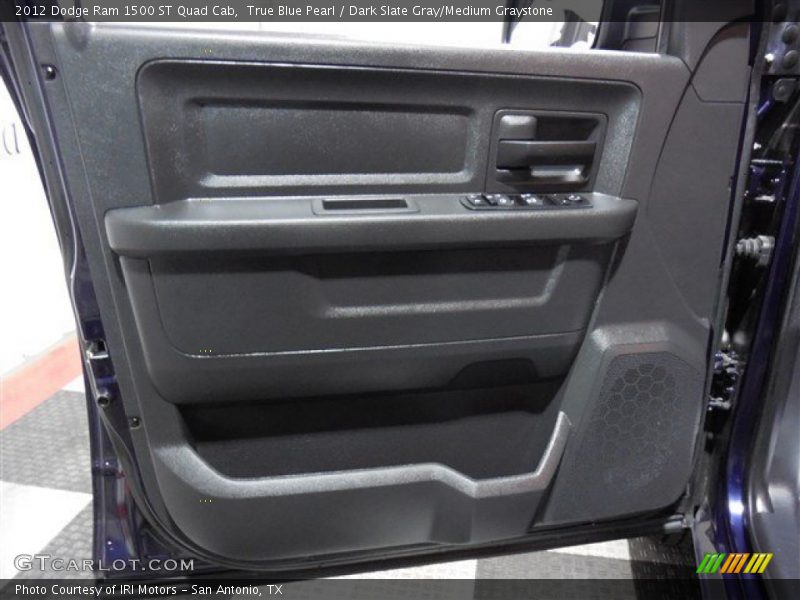 True Blue Pearl / Dark Slate Gray/Medium Graystone 2012 Dodge Ram 1500 ST Quad Cab