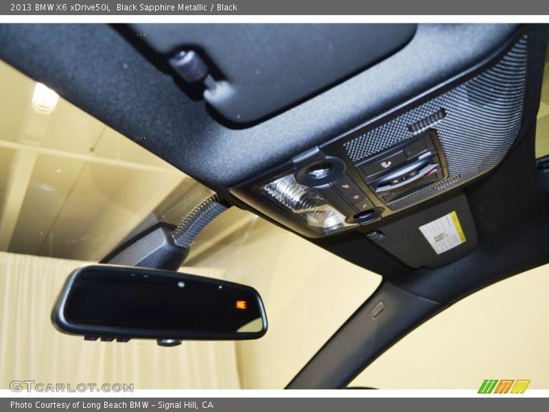 Black Sapphire Metallic / Black 2013 BMW X6 xDrive50i