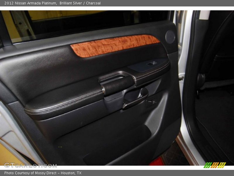 Brilliant Silver / Charcoal 2012 Nissan Armada Platinum