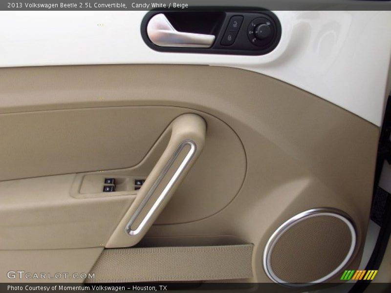Candy White / Beige 2013 Volkswagen Beetle 2.5L Convertible