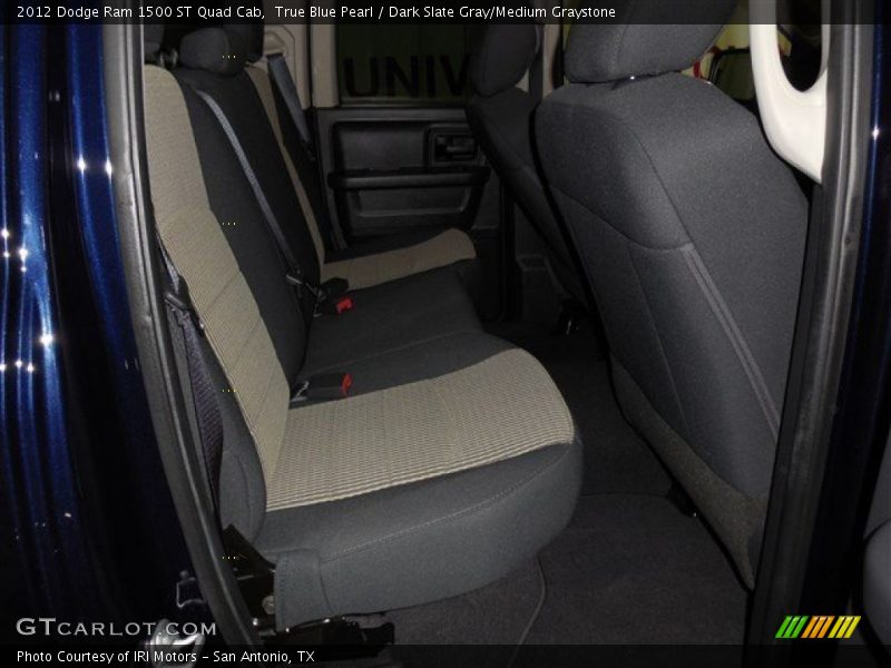 True Blue Pearl / Dark Slate Gray/Medium Graystone 2012 Dodge Ram 1500 ST Quad Cab