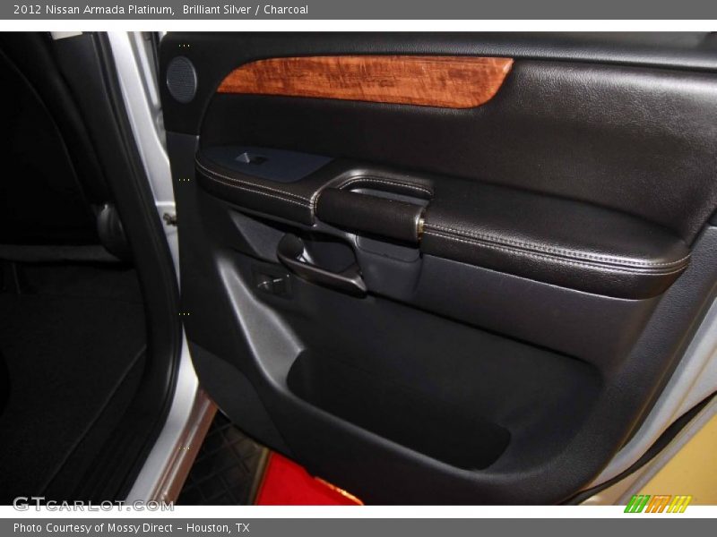 Brilliant Silver / Charcoal 2012 Nissan Armada Platinum