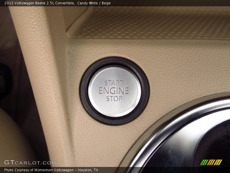Candy White / Beige 2013 Volkswagen Beetle 2.5L Convertible