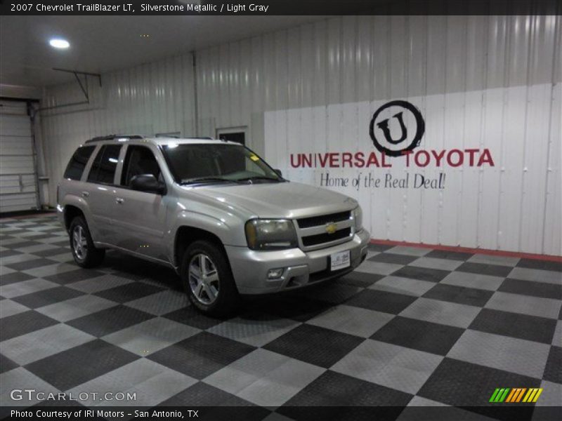 Silverstone Metallic / Light Gray 2007 Chevrolet TrailBlazer LT