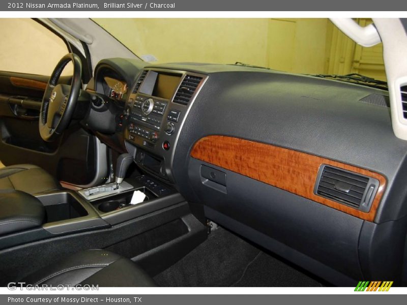 Brilliant Silver / Charcoal 2012 Nissan Armada Platinum