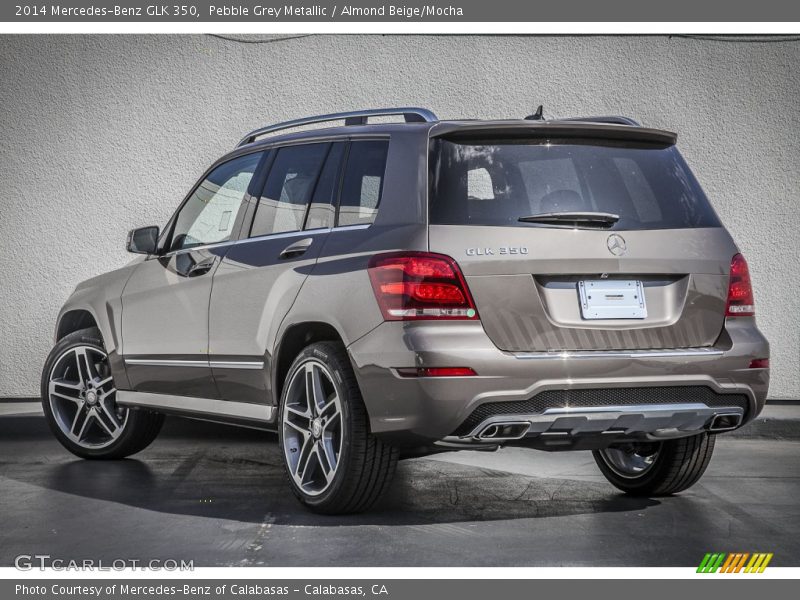 Pebble Grey Metallic / Almond Beige/Mocha 2014 Mercedes-Benz GLK 350