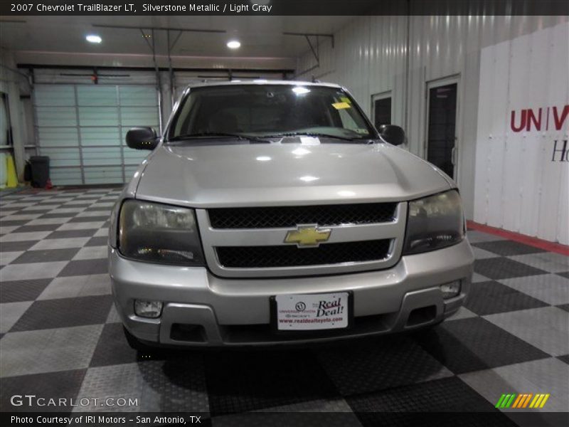 Silverstone Metallic / Light Gray 2007 Chevrolet TrailBlazer LT
