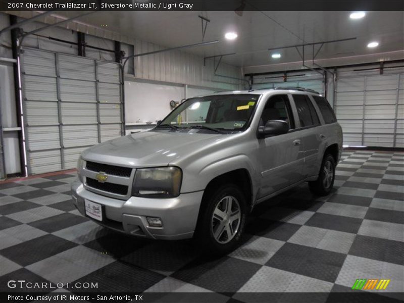 Silverstone Metallic / Light Gray 2007 Chevrolet TrailBlazer LT