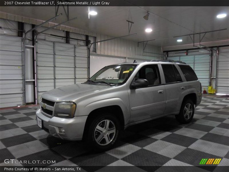 Silverstone Metallic / Light Gray 2007 Chevrolet TrailBlazer LT