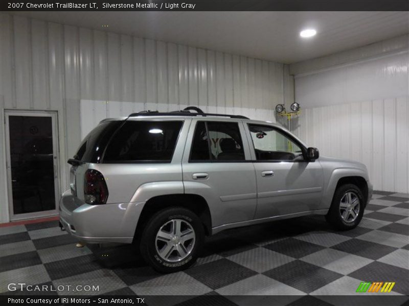 Silverstone Metallic / Light Gray 2007 Chevrolet TrailBlazer LT