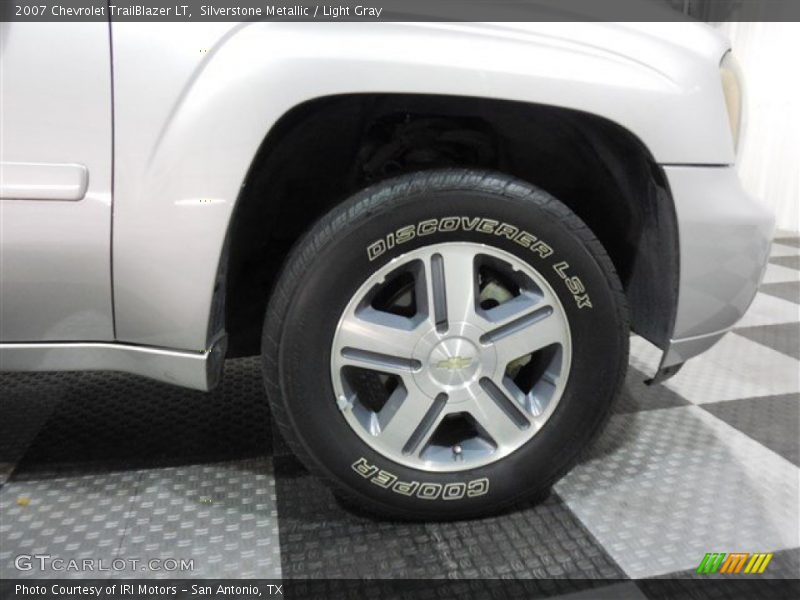 Silverstone Metallic / Light Gray 2007 Chevrolet TrailBlazer LT