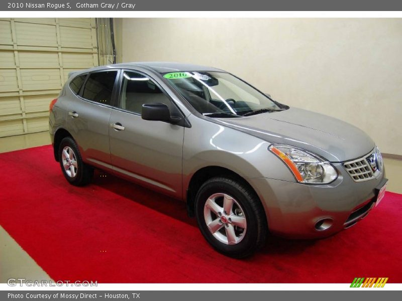 Gotham Gray / Gray 2010 Nissan Rogue S