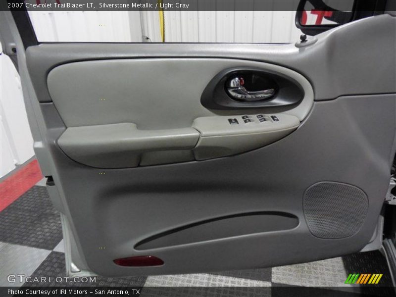 Silverstone Metallic / Light Gray 2007 Chevrolet TrailBlazer LT