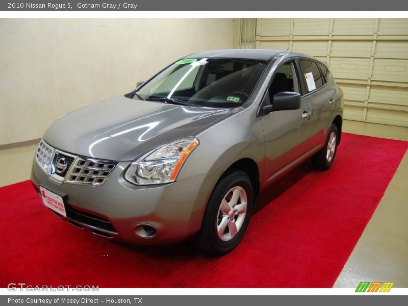 Gotham Gray / Gray 2010 Nissan Rogue S
