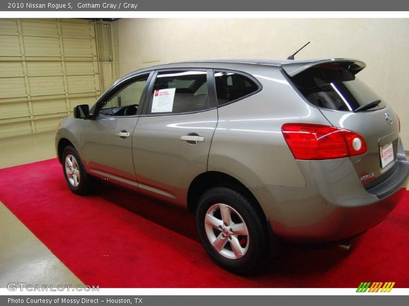 Gotham Gray / Gray 2010 Nissan Rogue S
