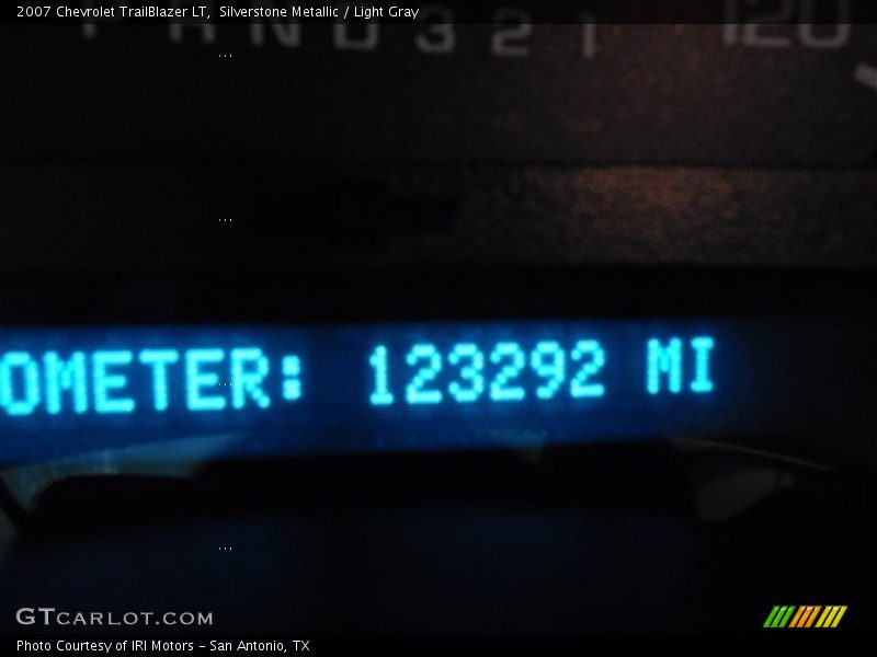 Silverstone Metallic / Light Gray 2007 Chevrolet TrailBlazer LT