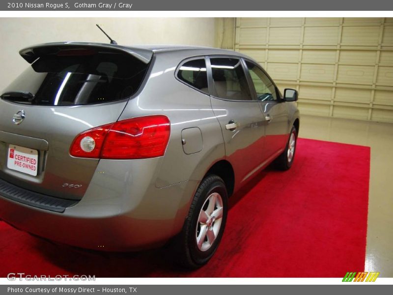 Gotham Gray / Gray 2010 Nissan Rogue S